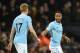 Sterling wants to be paid the same as De Bruyne.