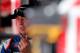 BRISTOL, TN - AUGUST 16: Kyle Busch, driver of the #18 NOS Energy Drink Toyota, stands in the garage area during practice for the NASCAR Xfinity Series Food City 300 at Bristol Motor Speedway on August 16, 2018 in Bristol, Tennessee. (Photo by Brian Law