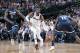 DALLAS, TX - MARCH 30: Nerlens Noel #3 of the Dallas Mavericks handles the ball against the Minnesota Timberwolves on March 30, 2018 at the American Airlines Center in Dallas, Texas. NOTE TO USER: User expressly acknowledges and agrees that, by downloadin