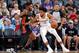 SACRAMENTO, CA - JULY 5: Marvin Bagley III #35 of the Sacramento Kings handles the ball against the Miami Heat during the 2018 Summer League at the Golden 1 Center on July 5, 2018 in Sacramento, California. NOTE TO USER: User expressly acknowledges and ag