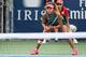 MONTREAL, QC - AUGUST 07: Naomi Osaka of Japan remains focused as she waits for a serve by Carla Suarez Navarro of Spain during day two of the Rogers Cup at IGA Stadium on August 7, 2018 in Montreal, Quebec, Canada. (Photo by Minas Panagiotakis/Getty Im