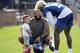 Odell Beckham has been an optimistic figure in Giants camp this summer with teammates and coaches.