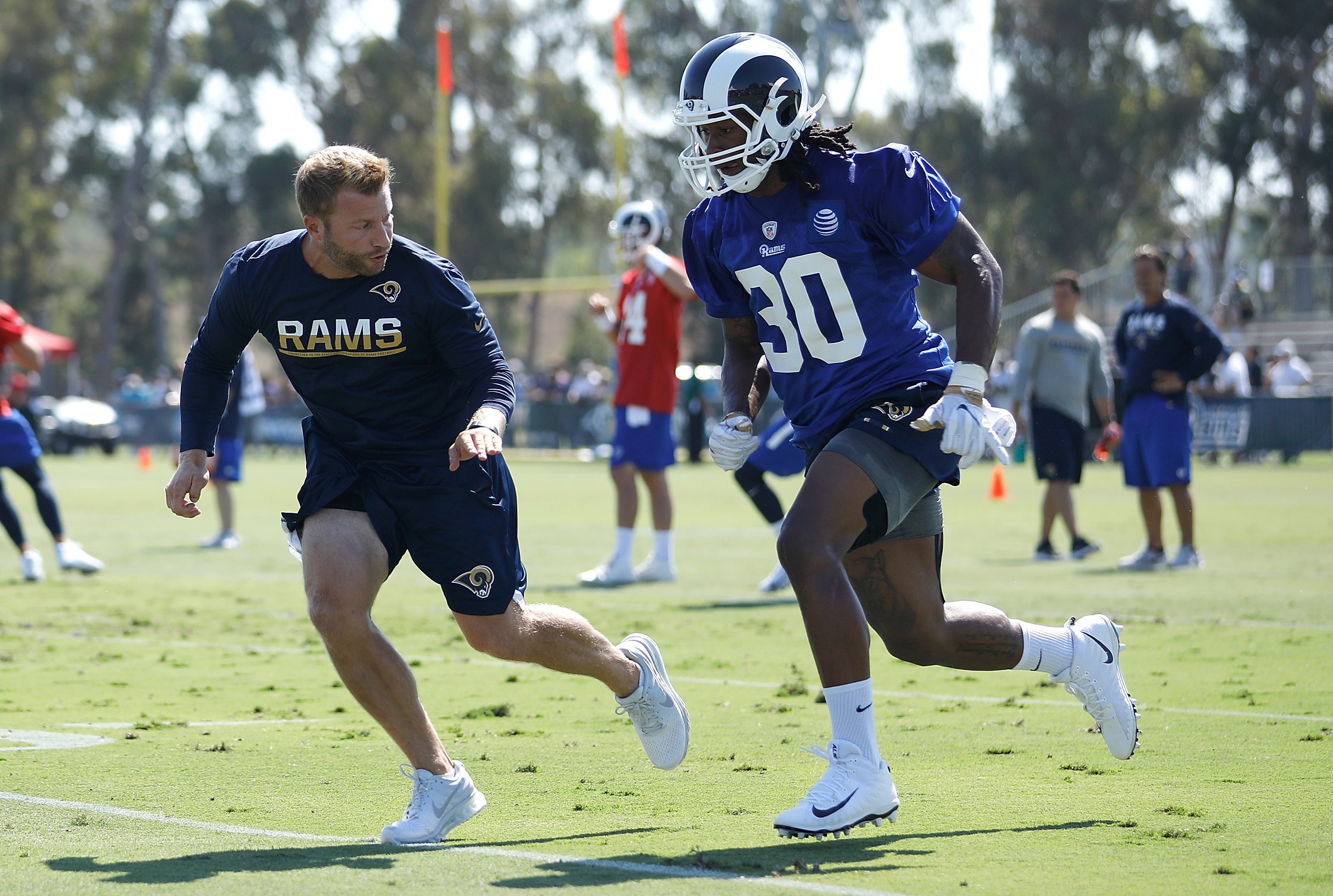 Controlling Marcus Peters will be first test for Rams HC Sean McVay - Turf  Show Times