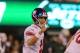 EAST RUTHERFORD, NJ - AUGUST 24: Quarterback Eli Manning #10 of the New York Giants in action against the New York Jets during their preseason game at MetLife Stadium on August 24, 2018 in East Rutherford, New Jersey. (Photo by Al Pereira/Getty Images)