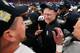ATLANTA, GA - JANUARY 01: Head coach Scott Frost of the UCF Knights celebrates after defeating the Auburn Tigers 34-27 to win the Chick-fil-A Peach Bowl at Mercedes-Benz Stadium on January 1, 2018 in Atlanta, Georgia. (Photo by Kevin C. Cox/Getty Images