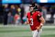 ATLANTA, GA - DECEMBER 31: Matt Bryant #3 of the Atlanta Falcons reacts after kicking a field goal during the second half against the Carolina Panthers at Mercedes-Benz Stadium on December 31, 2017 in Atlanta, Georgia. (Photo by Kevin C. Cox/Getty Images