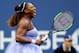NEW YORK, NY - SEPTEMBER 02: Serena Williams of The United States celebrates during her women's singles fourth round match against Kaia Kanepi of Estonia on Day Seven of the 2018 US Open at the USTA Billie Jean King National Tennis Center on September 2,