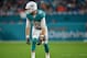 MIAMI, FL - AUGUST 25: Mike Gesicki #86 of the Miami Dolphins in action during a preseason game against the Baltimore Ravens at Hard Rock Stadium on August 25, 2018 in Miami, Florida. (Photo by Mark Brown/Getty Images)
