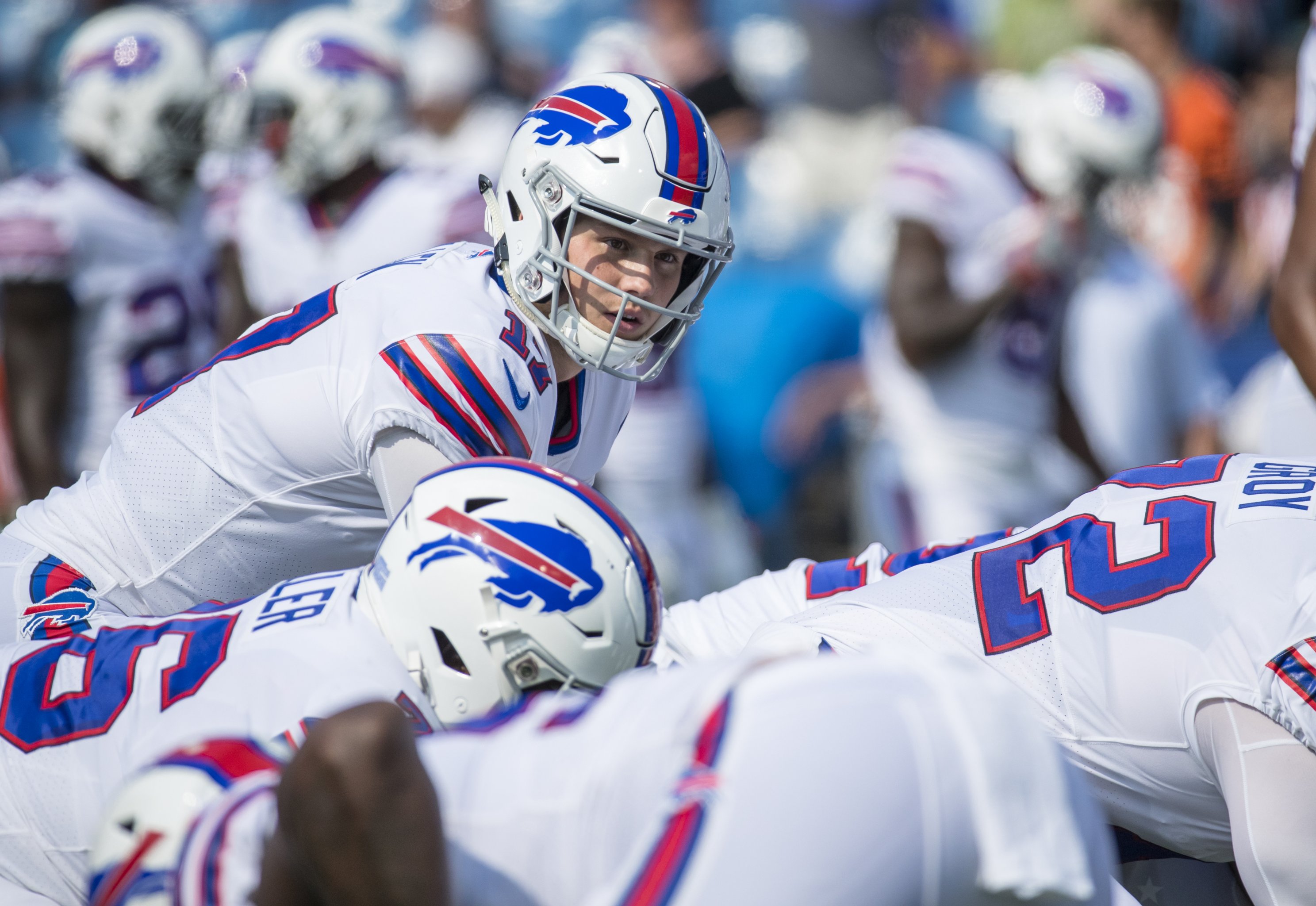 Buffalo Bills starting quarterback became very interesting Friday night  with Josh Allen & Nathan Peterman performance, AJ McCarron injury - Buffalo  Rumblings