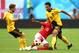SAINT PETERSBURG, RUSSIA - JULY 14: Marcus Rashford of England is challenged by Moussa Dembele of Belgium during the 2018 FIFA World Cup Russia 3rd Place Playoff match between Belgium and England at Saint Petersburg Stadium on July 14, 2018 in Saint Pete