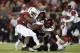 PALO ALTO, CA - AUGUST 31: Bryce Love #20 of the Stanford Cardinal runs the ball against the San Diego State Aztecs at Stanford Stadium on August 31, 2018 in Palo Alto, California. (Photo by Ezra Shaw/Getty Images)