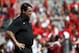 COLUMBIA, SC - SEPTEMBER 08: Head coach Will Muschamp of the South Carolina Gamecocks watches on before their game against the Georgia Bulldogs at Williams-Brice Stadium on September 8, 2018 in Columbia, South Carolina. (Photo by Streeter Lecka/Getty Im