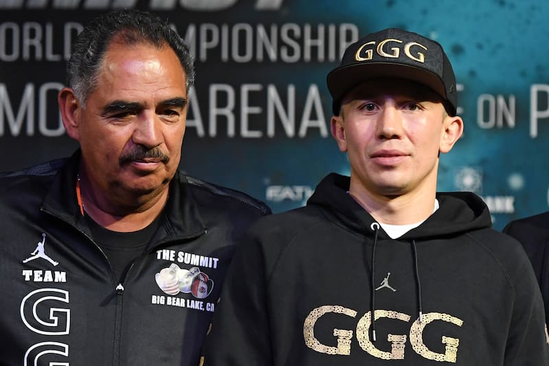 Abel Sanchez and Gennady Golovkin