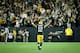 GREEN BAY, WI - SEPTEMBER 09: Aaron Rodgers #12 of the Green Bay Packers celebrates after scoring a touchdown in the fourth quarter against the Chicago Bears at Lambeau Field on September 9, 2018 in Green Bay, Wisconsin. (Photo by Dylan Buell/Getty Imag