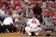 Luke Voit felt terrible about hitting the ball that hit Robbie Ray in 2017.