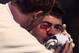 Bryce Florie's bloody eye after a horrifying comebacker.