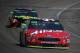 LAS VEGAS, NV - SEPTEMBER 16: Kurt Busch, driver of the #41 Haas Automation Ford, leads Martin Truex Jr., driver of the #78 5-hour ENERGY Toyota, during the Monster Energy NASCAR Cup Series SouthPoint 400 at Las Vegas Motor Speedway on September 16, 2018