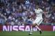 MADRID, SPAIN - SEPTEMBER 19: Raphael Varane of Real Madrid in action during the Group G match of the UEFA Champions League between Real Madrid and AS Roma at Bernabeu on September 19, 2018 in Madrid, Spain. (Photo by Quality Sport Images/Getty Images)