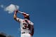 WASHINGTON, DC - AUGUST 23: Bryce Harper #34 of the Washington Nationals stands on deck in the third inning against the Philadelphia Phillies at Nationals Park on August 23, 2018 in Washington, DC. (Photo by Patrick McDermott/Getty Images)