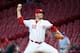 CINCINNATI, OH - SEPTEMBER 25: Matt Harvey #32 of the Cincinnati Reds throws a pitch against the Kansas City Royals at Great American Ball Park on September 25, 2018 in Cincinnati, Ohio. (Photo by Andy Lyons/Getty Images)