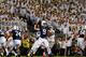 STATE COLLEGE, PA - SEPTEMBER 29: Trace McSorley #9 of the Penn State Nittany Lions passes against the Ohio State Buckeyes on September 29, 2018 at Beaver Stadium in State College, Pennsylvania. (Photo by Justin K. Aller/Getty Images)