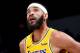 SAN DIEGO, CA - SEPTEMBER 30: JaVale McGee #7 of the Los Angeles Lakers is seen against the Denver Nuggets during a pre-season game on September 30, 2018 at Valley View Casino Center in San Diego, California. NOTE TO USER: User expressly acknowledges and