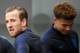 England's striker Harry Kane (L) and England's midfielder Dele Alli take part in an open training session at St George's Park in Burton-on-Trent, central England on September 4, 2018, ahead of their international friendly football match against Spain on S