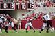 TUSCALOOSA, AL - SEPTEMBER 22: Jalen Hurts #2 of the Alabama Crimson Tide throws a pass during a game against the Texas A&M Aggies at Bryant-Denny Stadium on September 22, 2018 in Tuscaloosa, Alabama. The Crimson Tide defeated the Aggies 45-23. (Photo