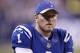INDIANAPOLIS, IN - NOVEMBER 24: Pat McAfee #1 of the Indianapolis Colts looks on against the Pittsburgh Steelers during the game at Lucas Oil Stadium on November 24, 2016 in Indianapolis, Indiana. The Steelers defeated the Colts 28-7. (Photo by Joe Robbin