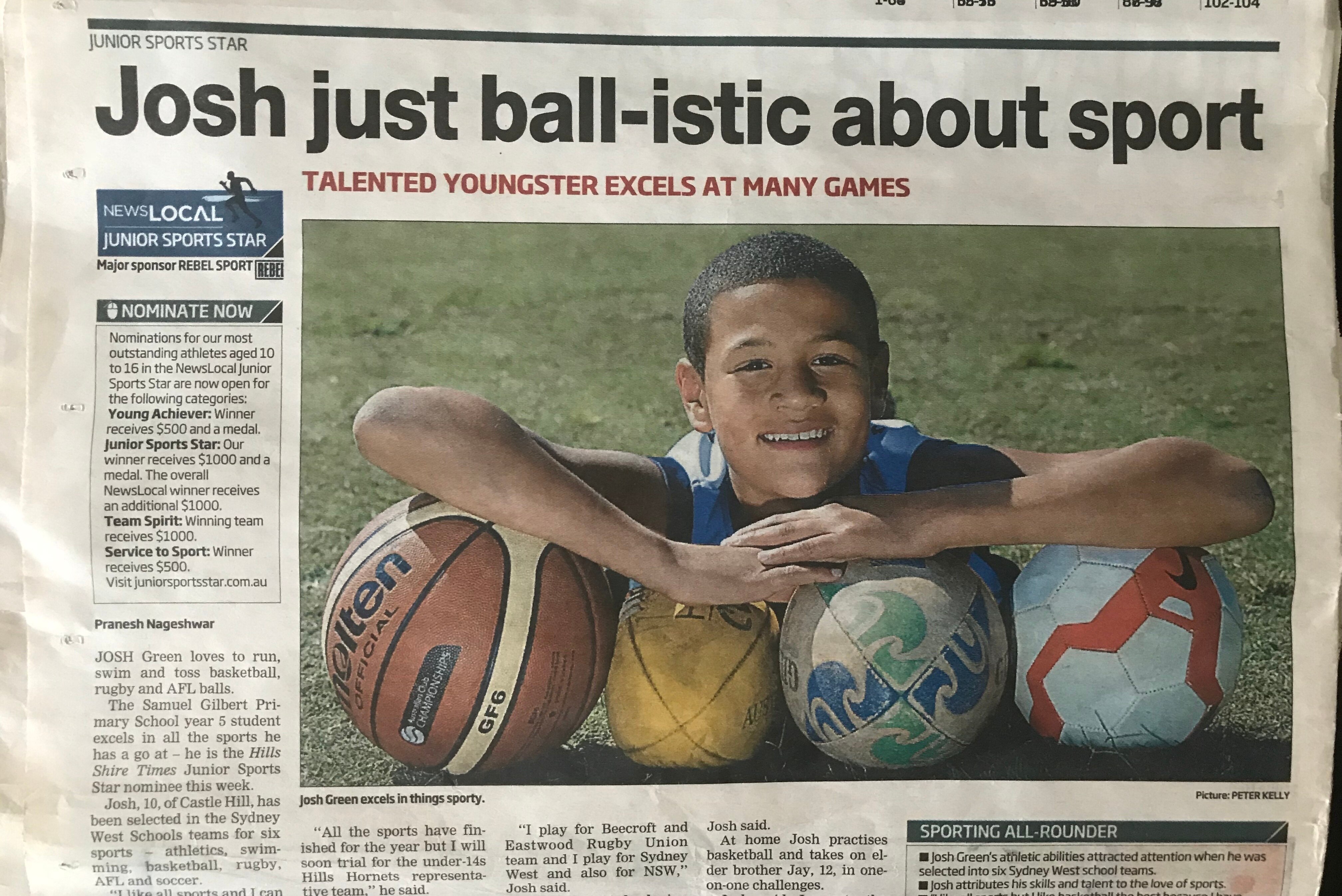 Though Josh Allen's parents both played basketball, they wanted Josh to have the freedom to play any sport he desired, which he did quite well in Australia.