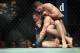 Khabib with the submission.