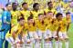(Back L-R) Colombia's goalkeeper David Ospina, Colombia's defender Davinson Sanchez, Colombia's defender Johan Mojica, Colombia's midfielder Carlos Sanchez, Colombia's defender Yerry Mina, (L-R) Colombia's forward Falcao, Colombia's midfielder Juan Quinte