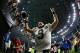 NEW ORLEANS, LA - OCTOBER 08: Drew Brees #9 of the New Orleans Saints celebrates after winning a game against the Washington Redskins at the Mercedes-Benz Superdome on October 8, 2018 in New Orleans, Louisiana. (Photo by Sean Gardner/Getty Images)