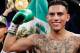 LAS VEGAS, NV - JUNE 09: Jose Benavidez Jr. celebrates his first-round knockout of Frank Rojas to win their welterweight bout at MGM Grand Garden Arena on June 9, 2018 in Las Vegas, Nevada. (Photo by Steve Marcus/Getty Images)