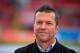 LEVERKUSEN, GERMANY - SEPTEMBER 29: Lothar Matthaeus laughs prior the Bundesliga match between Bayer 04 Leverkusen and Borussia Dortmund at BayArena on September 29, 2018 in Leverkusen, Germany. (Photo by TF-Images/Getty Images)