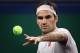 Switzerland's Roger Federer hits a return against Spain's Roberto Bautista Agut during their men's singles third round match at the Shanghai Masters tennis tournament on October 11, 2018. (Photo by WANG ZHAO / AFP) (Photo credit should read WANG ZH