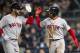 J.D. Martinez and Mookie Betts