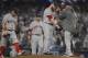 Closer Craig Kimbrel's Game 4 performance against the Yankees prompted more than one meeting at the mound.