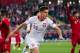 Rising star Piatek is already finding the net for his country.