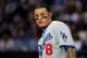 MILWAUKEE, WI - OCTOBER 13: Manny Machado #8 of the Los Angeles Dodgers looks on against the Milwaukee Brewers in Game Two of the National League Championship Series at Miller Park on October 13, 2018 in Milwaukee, Wisconsin. (Photo by Rob Carr/Getty Im