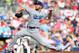 ATLANTA, GA - OCTOBER 08: Rich Hill #44 of the Los Angeles Dodgers pitches in the first inning of Game Four of the National League Division Series against the Atlanta Braves at Turner Field on October 8, 2018 in Atlanta, Georgia. (Photo by Scott Cunning