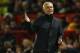 Manchester United's Portuguese manager Jose Mourinho gestures during the English Premier League football match between Manchester United and Newcastle at Old Trafford in Manchester, north west England, on October 6, 2018. (Photo by Oli SCARFF / AFP) / RES