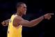 LOS ANGELES, CA - OCTOBER 20: Rajon Rondo #9 of the Los Angeles Lakers directs his teammates during a 124-115 loss to the Houston Rockets at Staples Center on October 20, 2018 in Los Angeles, California. (Photo by Harry How/Getty Images)