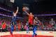 ATLANTA, GA - OCTOBER 24: Luka Doncic #77 of the Dallas Mavericks contests the shot by Trae Young #11 of the Atlanta Hawks on October 24, 2018 at State Farm Arena in Atlanta, Georgia. NOTE TO USER: User expressly acknowledges and agrees that, by downloadi