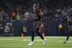 HOUSTON, TX - OCTOBER 25: J.J. Watt #99 of the Houston Texans celebrates a tackle for a loss against the Miami Dolphins in the first quarter at NRG Stadium on October 25, 2018 in Houston, Texas. (Photo by Tim Warner/Getty Images)