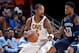 CLEVELAND, OH - DECEMBER 2: JR Smith #5 of the Cleveland Cavaliers handles the ball against the Memphis Grizzlies on December 2, 2017 at Quicken Loans Arena in Cleveland, Ohio. NOTE TO USER: User expressly acknowledges and agrees that, by downloading and