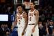 Collin Sexton (left) and Jordan Clarkson.