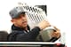 BOSTON, MA - OCTOBER 31: Boston Red Sox Manager Alex Cora holds the World Series trophy during the 2018 World Series victory parade on October 31, 2018 in Boston, Massachusetts. (Photo by Adam Glanzman/Getty Images)