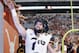 Will Grier accepts congratulations after a dramatic win over Texas.
