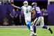 MINNEAPOLIS, MN - NOVEMBER 4: Matthew Stafford #9 of the Detroit Lions passes the ball in the first quarter of the game against the Minnesota Vikings at U.S. Bank Stadium on November 4, 2018 in Minneapolis, Minnesota. (Photo by Hannah Foslien/Getty Images